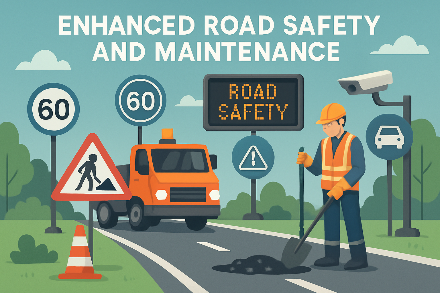 Enhanced road safety and maintenance